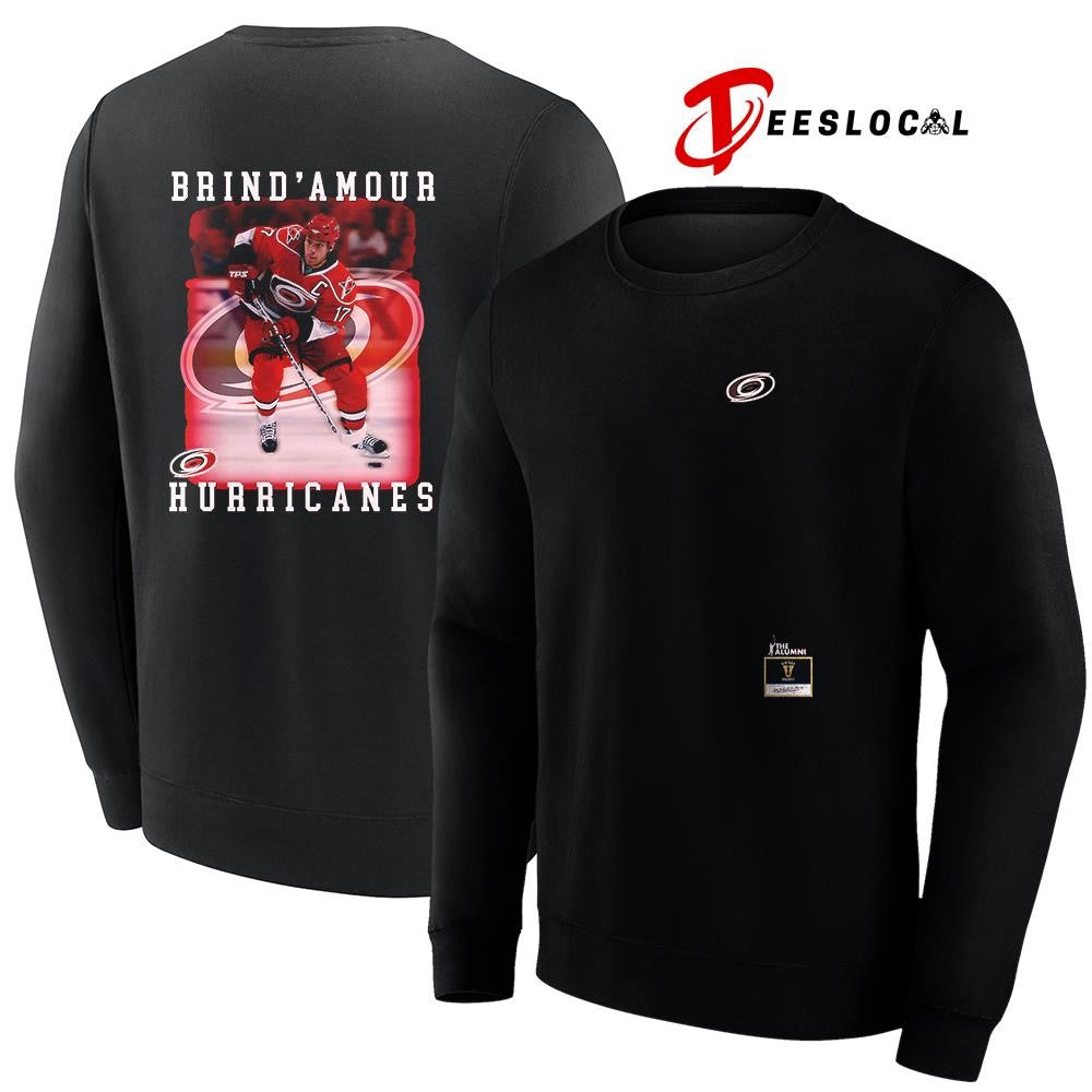 Carolina Hurricanes Stanley Cup champions Rod Brind’Amour red photo shirt Unisex