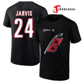 Carolina Hurricanes Stanley Cup champions Seth Jarvis name and number logo shirt Unisex