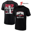 Carolina Hurricanes Stanley Cup champions trophy graphic shirt Unisex