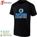 Carolina Panthers National Football League wreath logo shirt Unisex
