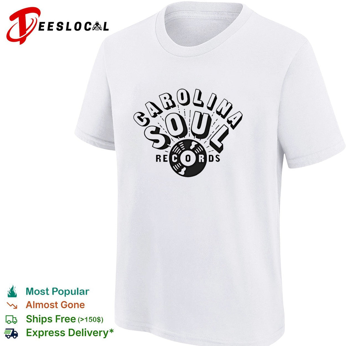 Carolina Soul Records The Runarounds Charlie Cooper shirt Unisex