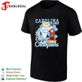 Carolina Tar Heels NCAA College World Series 2026 baseball national champions Omaha mascot trophy shirt