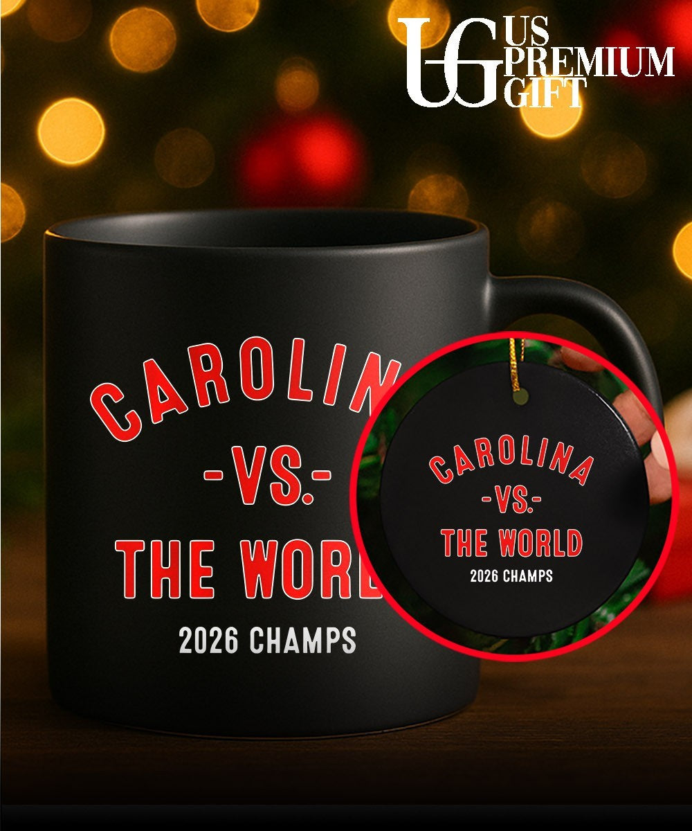 Carolina vs The World 2026 Champs Carolina Hurricanes hockey shirt Unisex