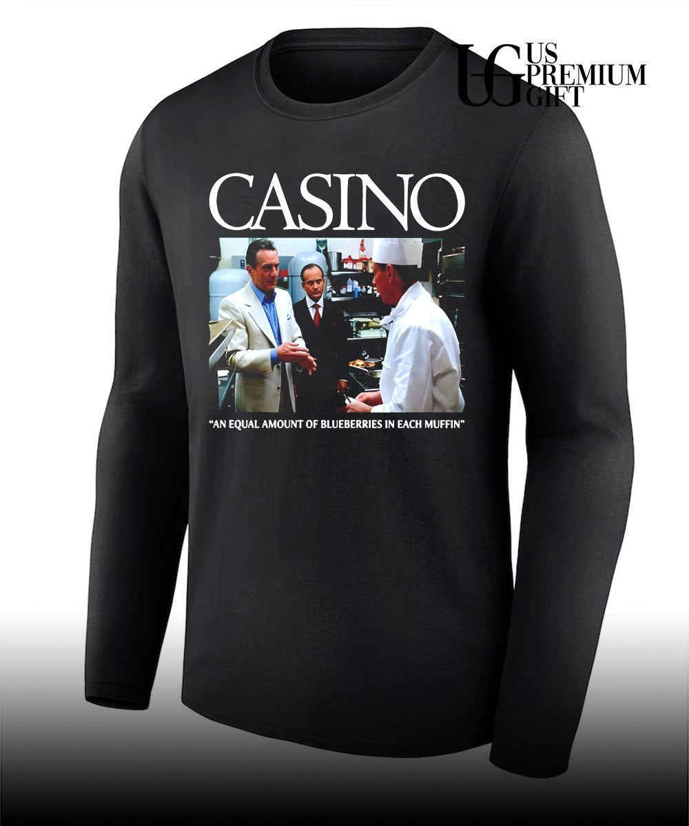 Casino An Equal Amount Of Blueberries In Each Muffin shirt Unisex