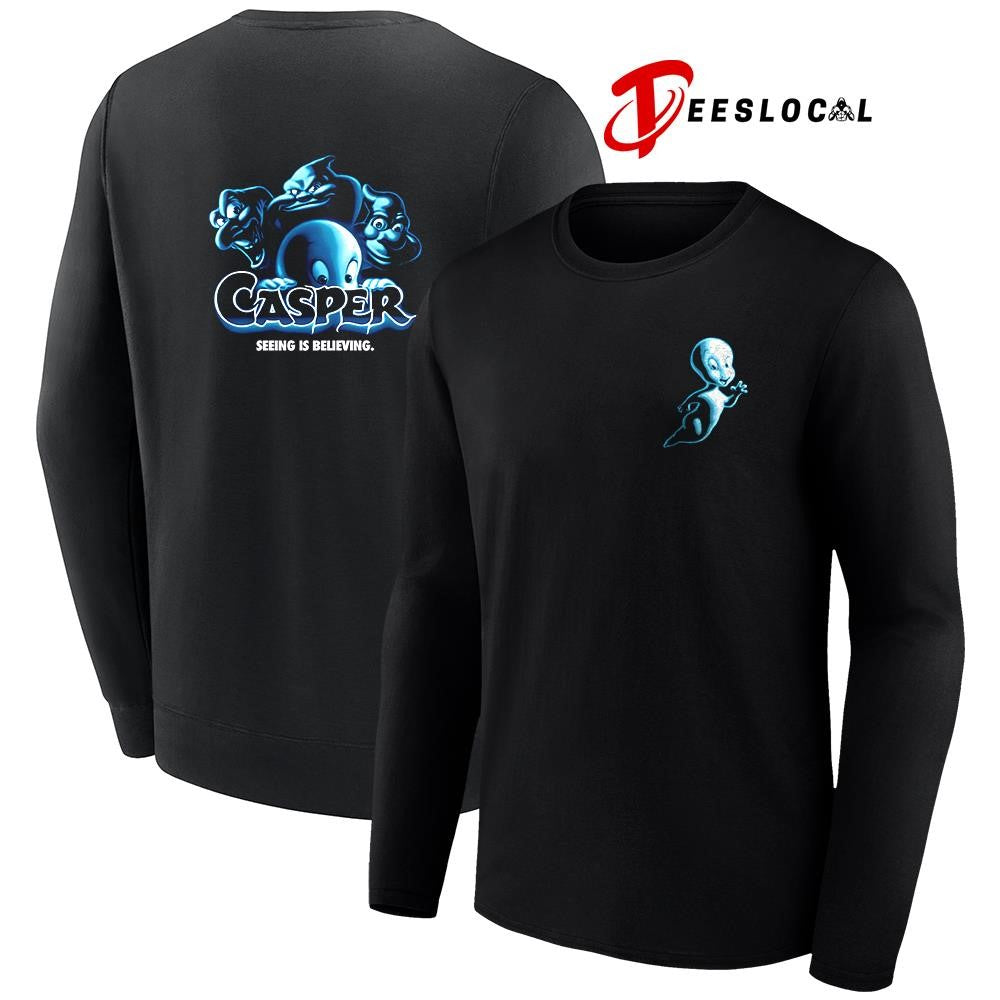 Casper seeing is believing Halloween graphic shirt Unisex