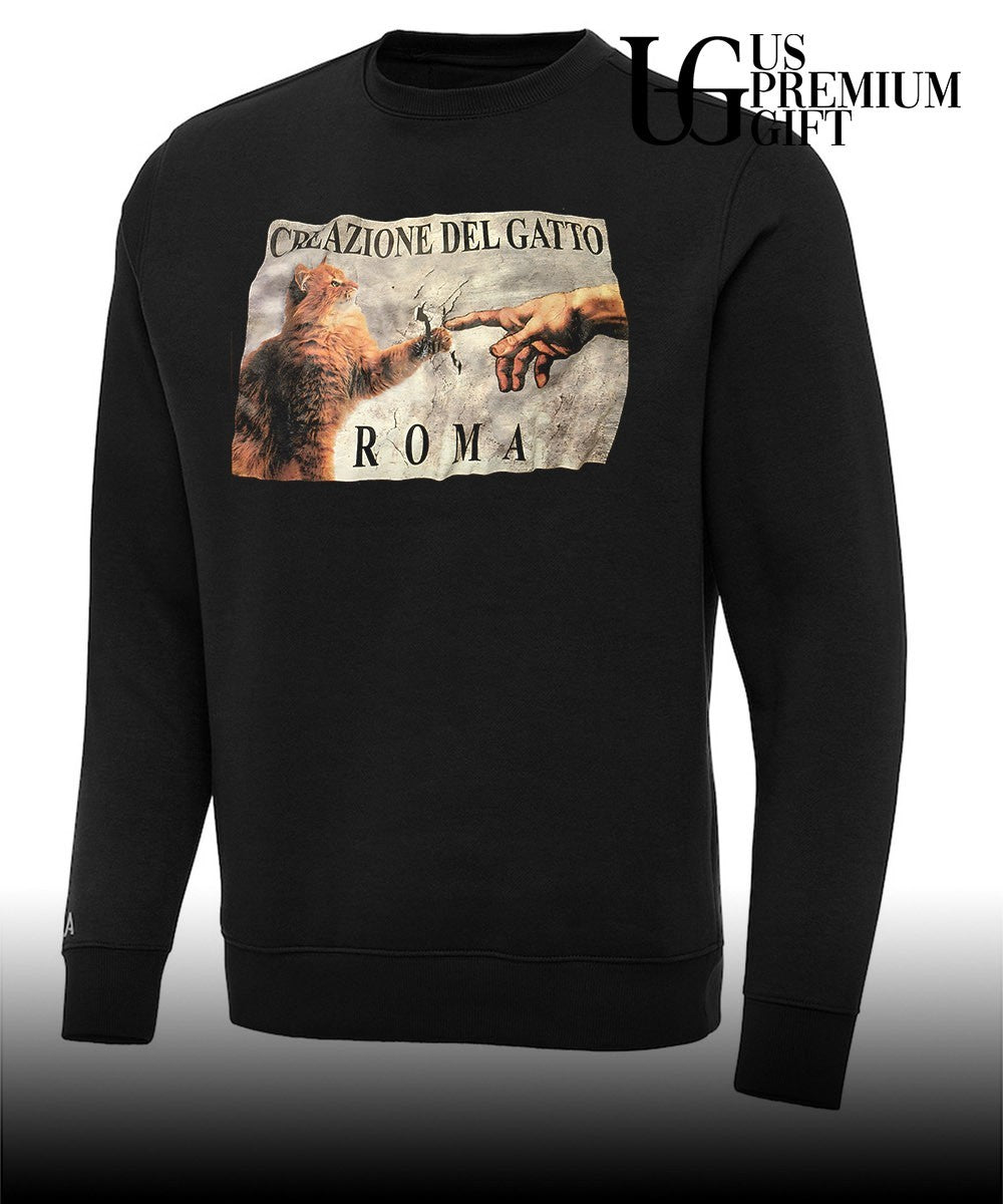 Cat Creazione Del Gatto Roma shirt Unisex