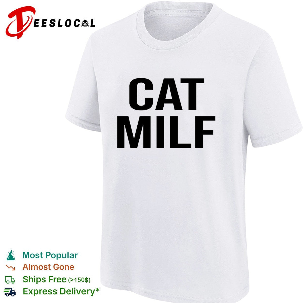 Cat Milf Shirt Unisex