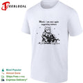 Cat knight holding gun Mlord I Am Once Again Suggesting Violence shirt Unisex