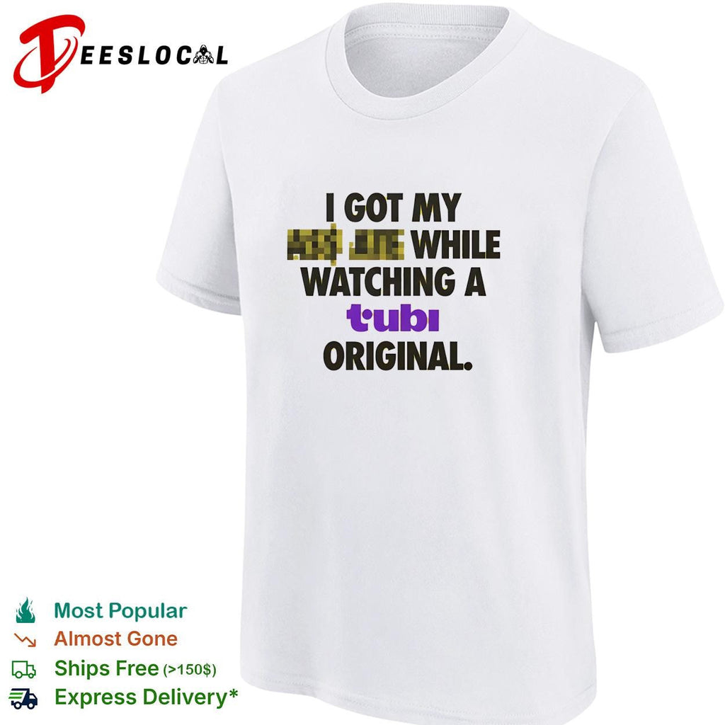 Censored joke streaming original humor bold text shirt Unisex
