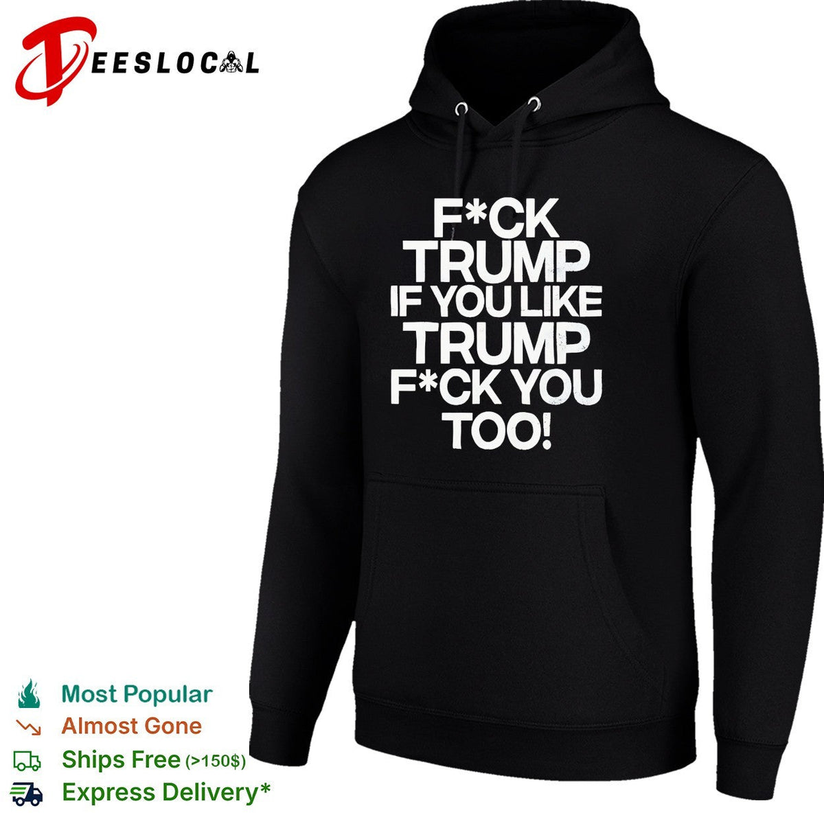 Censored profanity political opinion bold text shirt Unisex