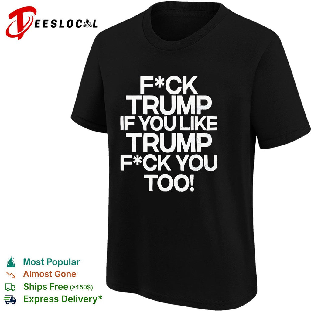 Censored profanity political opinion bold text shirt Unisex