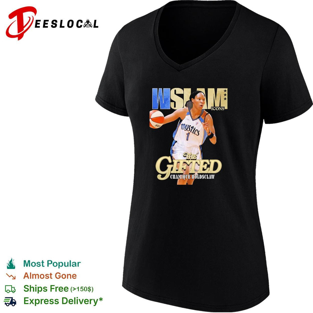 Chamique Holdsclaw the gifted WSLAM Icons Washington Mystics WNBA shirt Unisex