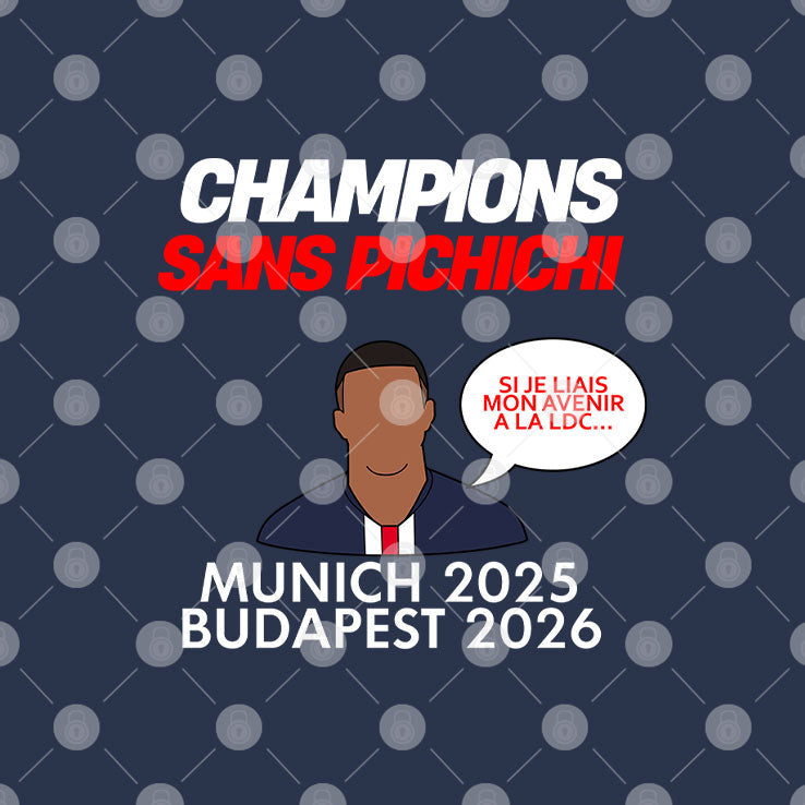 Champions Sans Pichichi Munich 2025 Budapest 2026 T Shirt Unisex