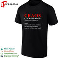 Chaos Coordinator definition someone who solves problems you never knew existed shirt Unisex