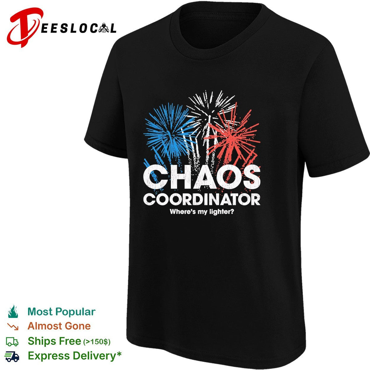 Chaos coordinator where’s my lighter shirt Unisex