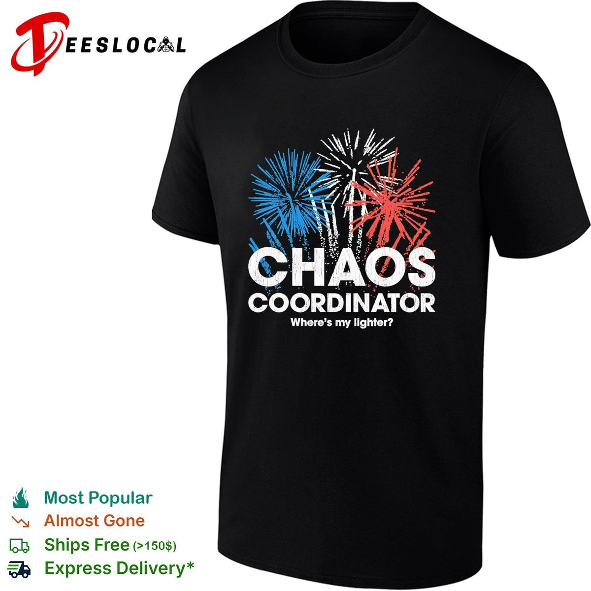 Chaos coordinator where’s my lighter shirt Unisex