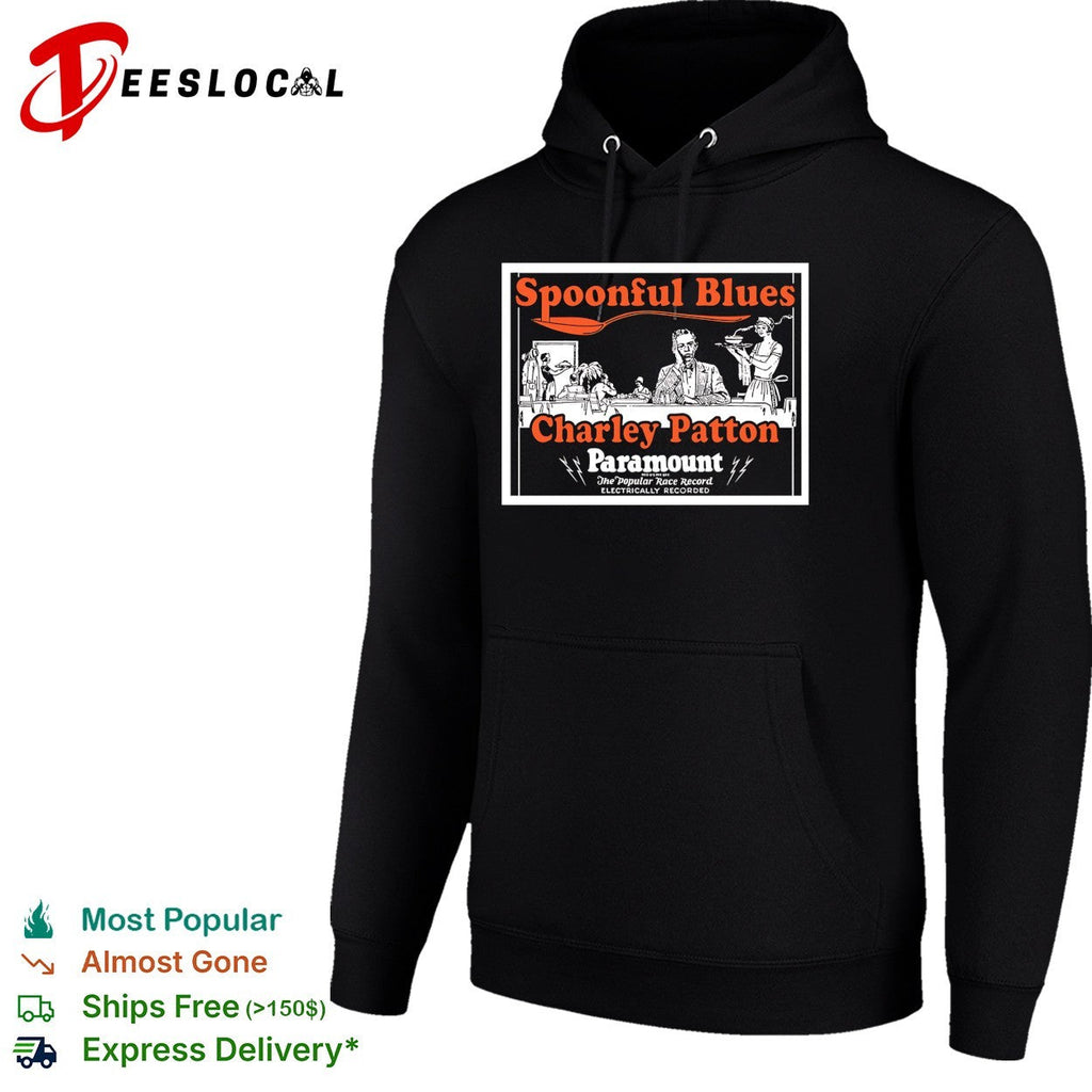 Charley Patton spoonful blues Paramount records shirt Unisex
