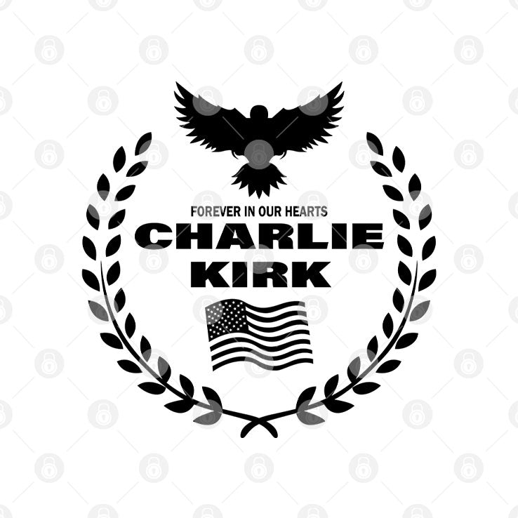 Charlie Kirk Forever In Our Hearts T Shirt Unisex