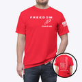 Charlie Kirk Freedom Tee Shirt Unisex