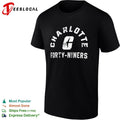 Charlotte Forty Niners logo shirt Unisex