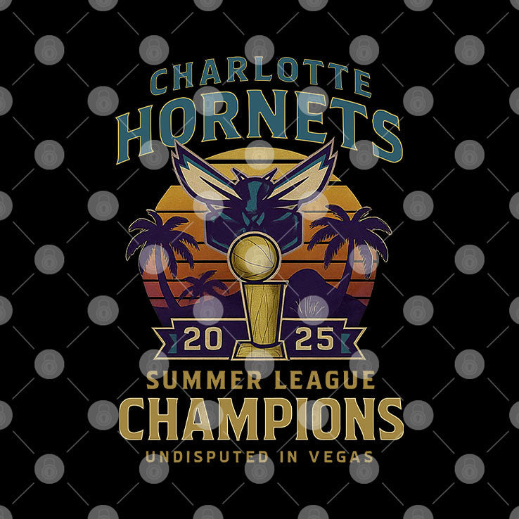 Charlotte Hornets 2025 Summer League Champions Shirt Unisex