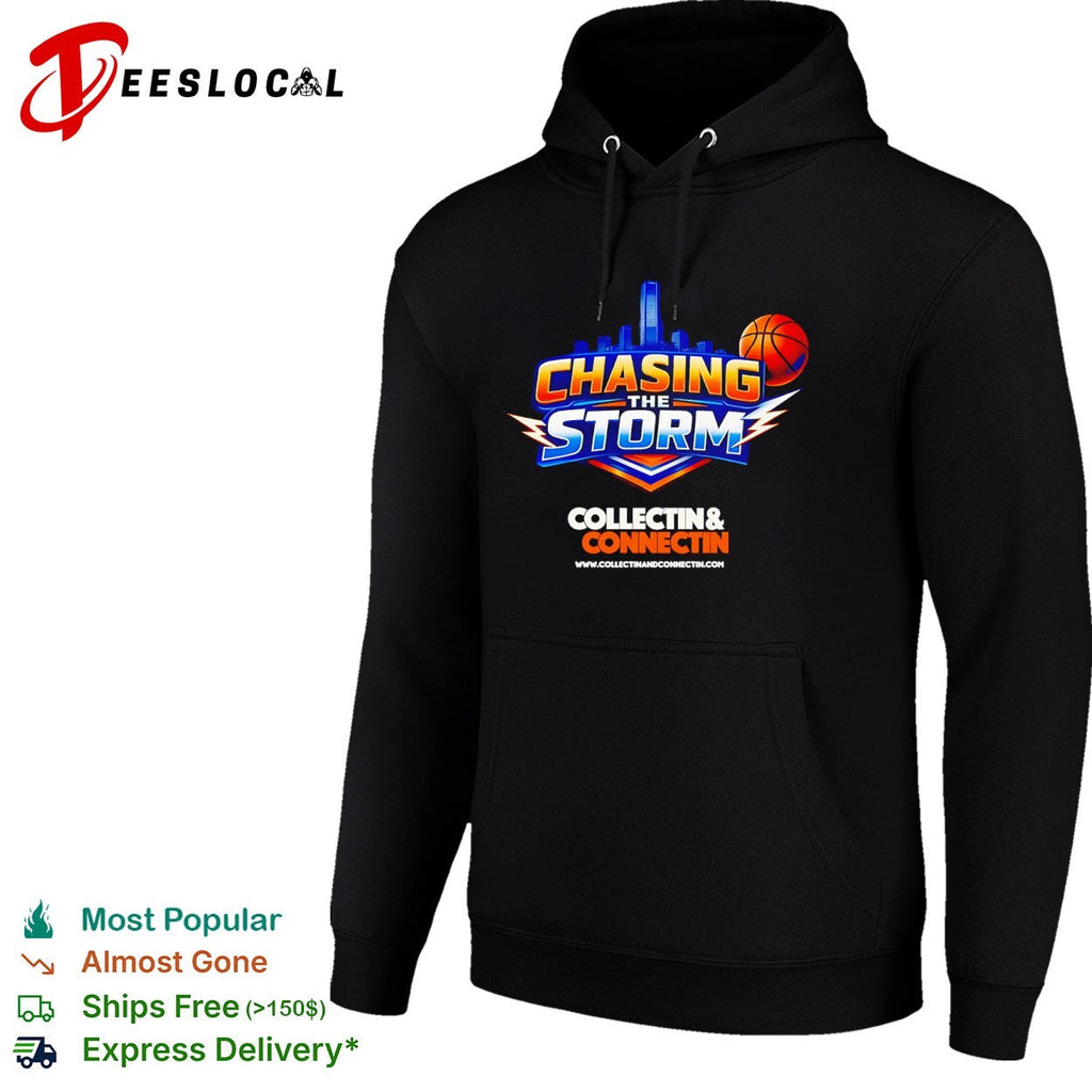 Chasing the storm collectin and connectin basketball shirt Unisex