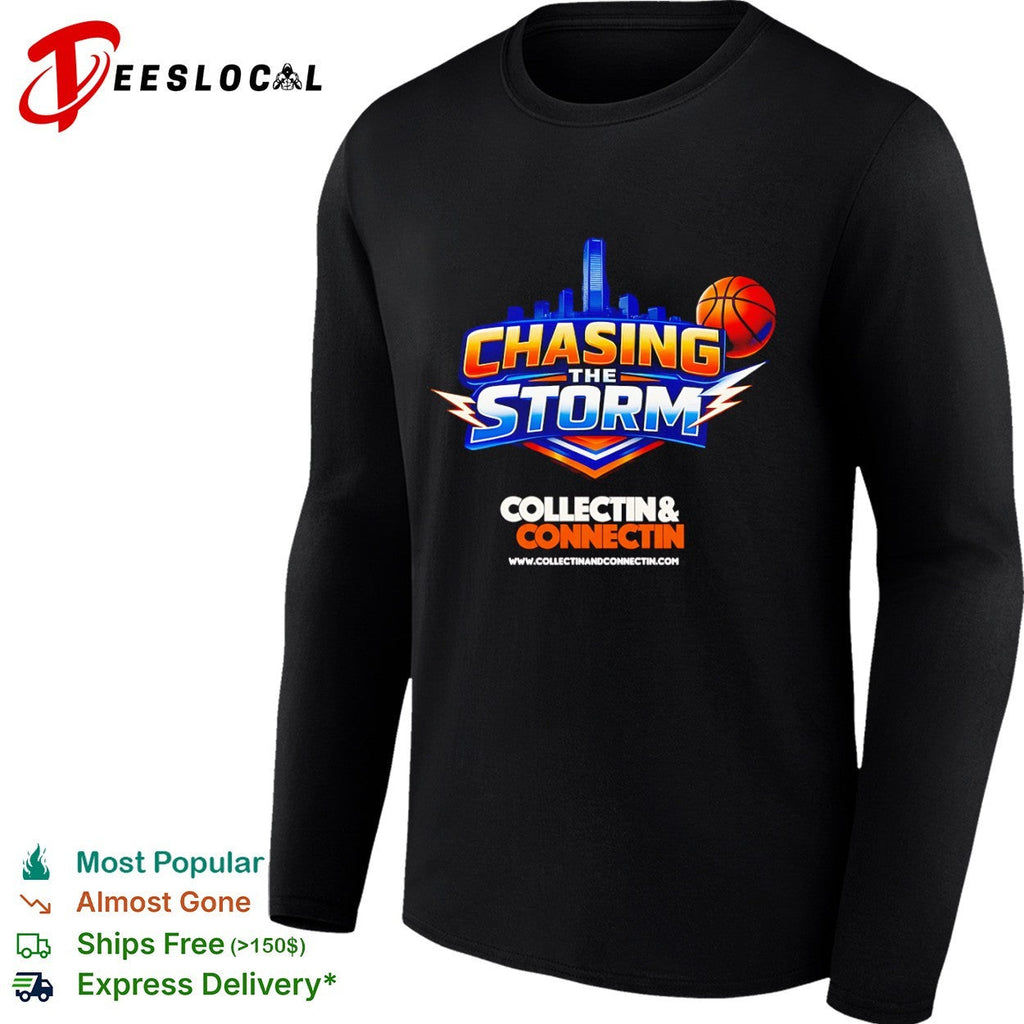 Chasing the storm collectin and connectin basketball shirt Unisex
