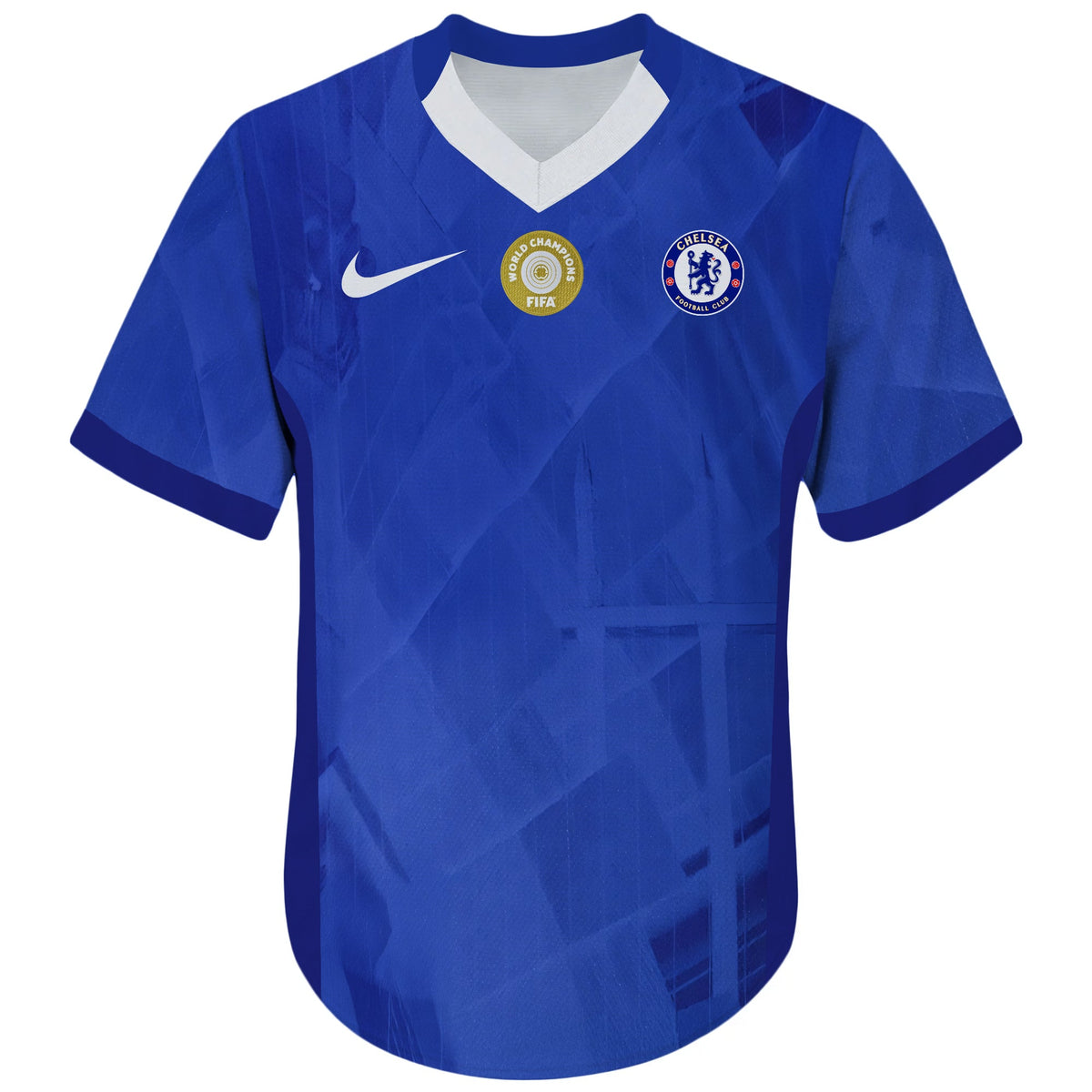 Chelsea 2025 FIFA Club World Cup Champions Men V-neck Jersey Unisex