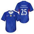 Chelsea 2025 FIFA Club World Cup Champions Men V-neck Jersey Unisex