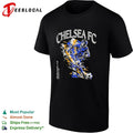 Chelsea FC football club established 1905 kicking player shirt Unisex