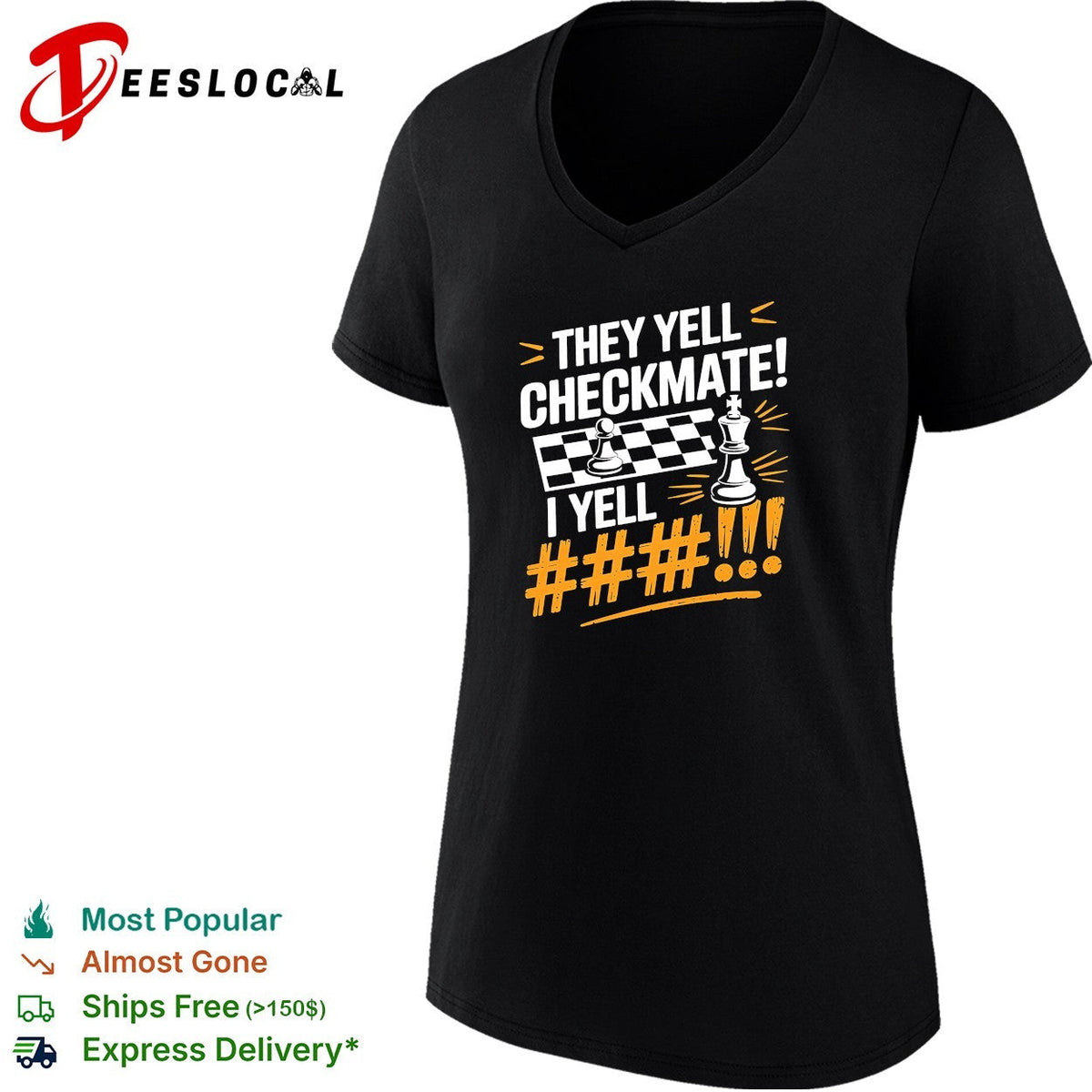 Chess pawn king checkmate quote shirt Unisex