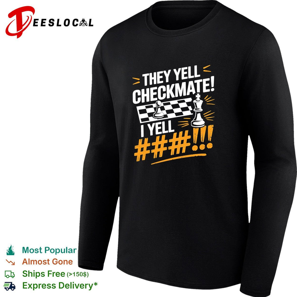 Chess pawn king checkmate quote shirt Unisex