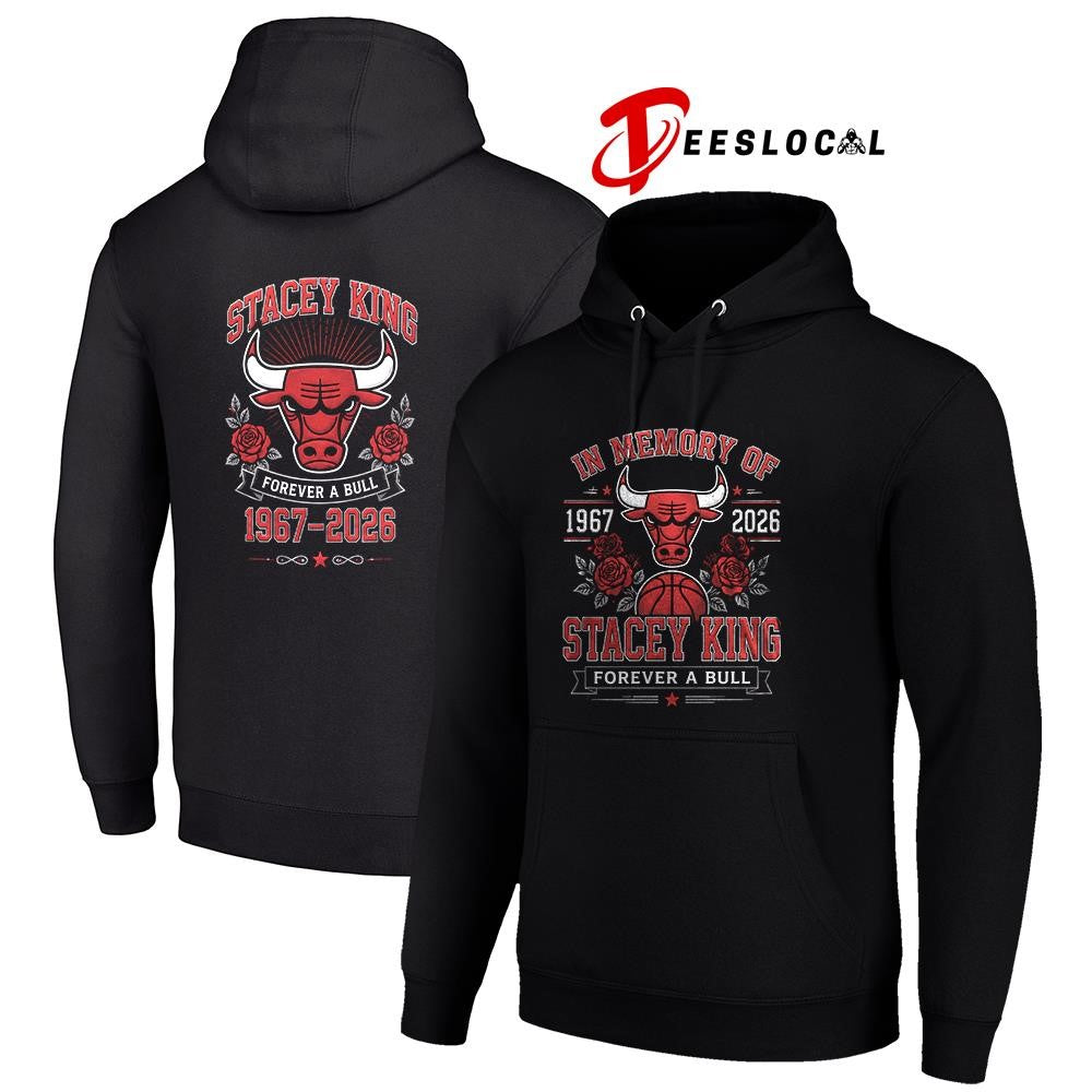 Chicago Bulls in memory of Stacey King forever a Bull graphic shirt Unisex