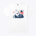 Chicago Cubs PCA Crossing The Delaware 4th Of July T Shirt Unisex