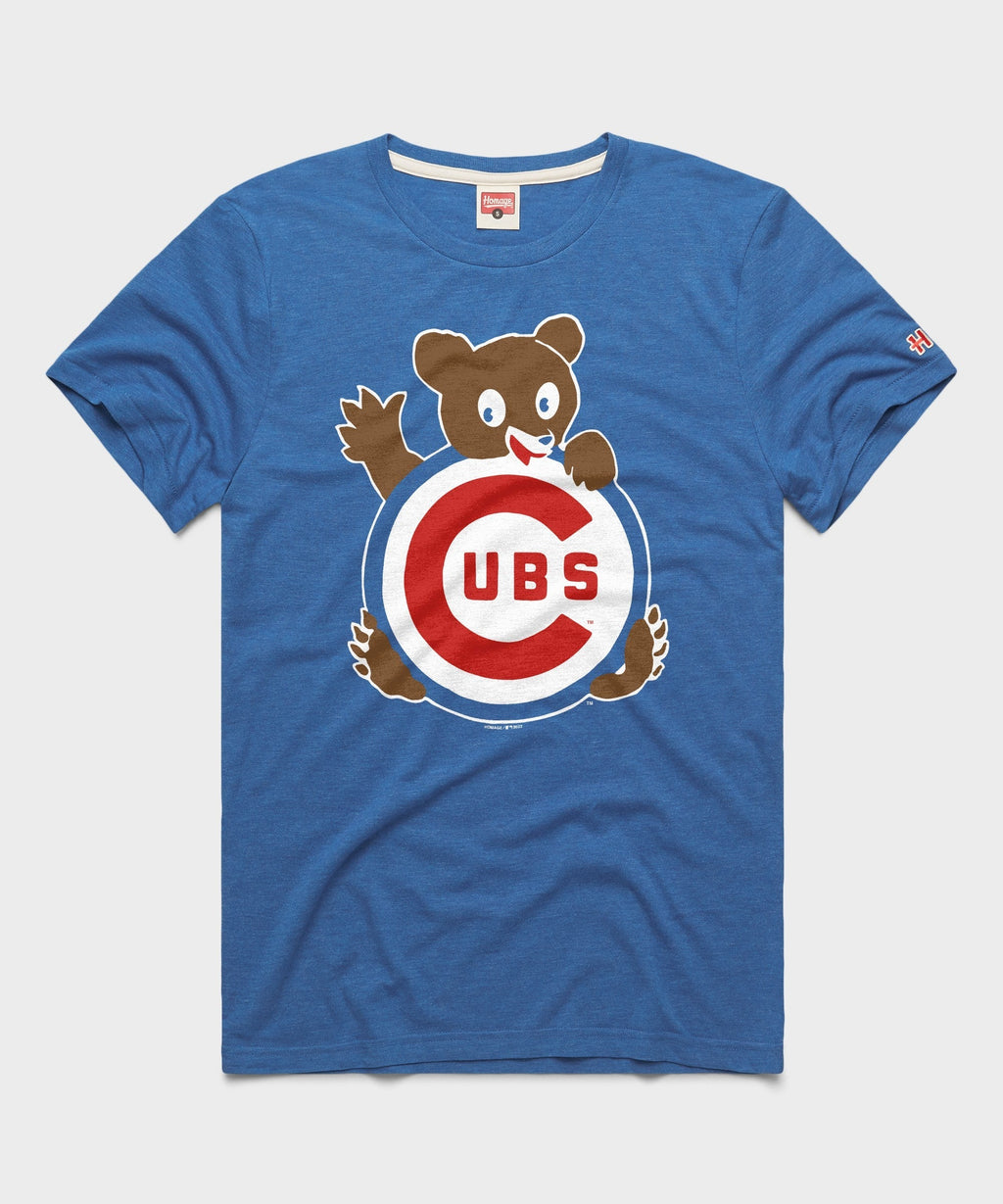 Chicago Cubs Retro Waving Bear Unisex