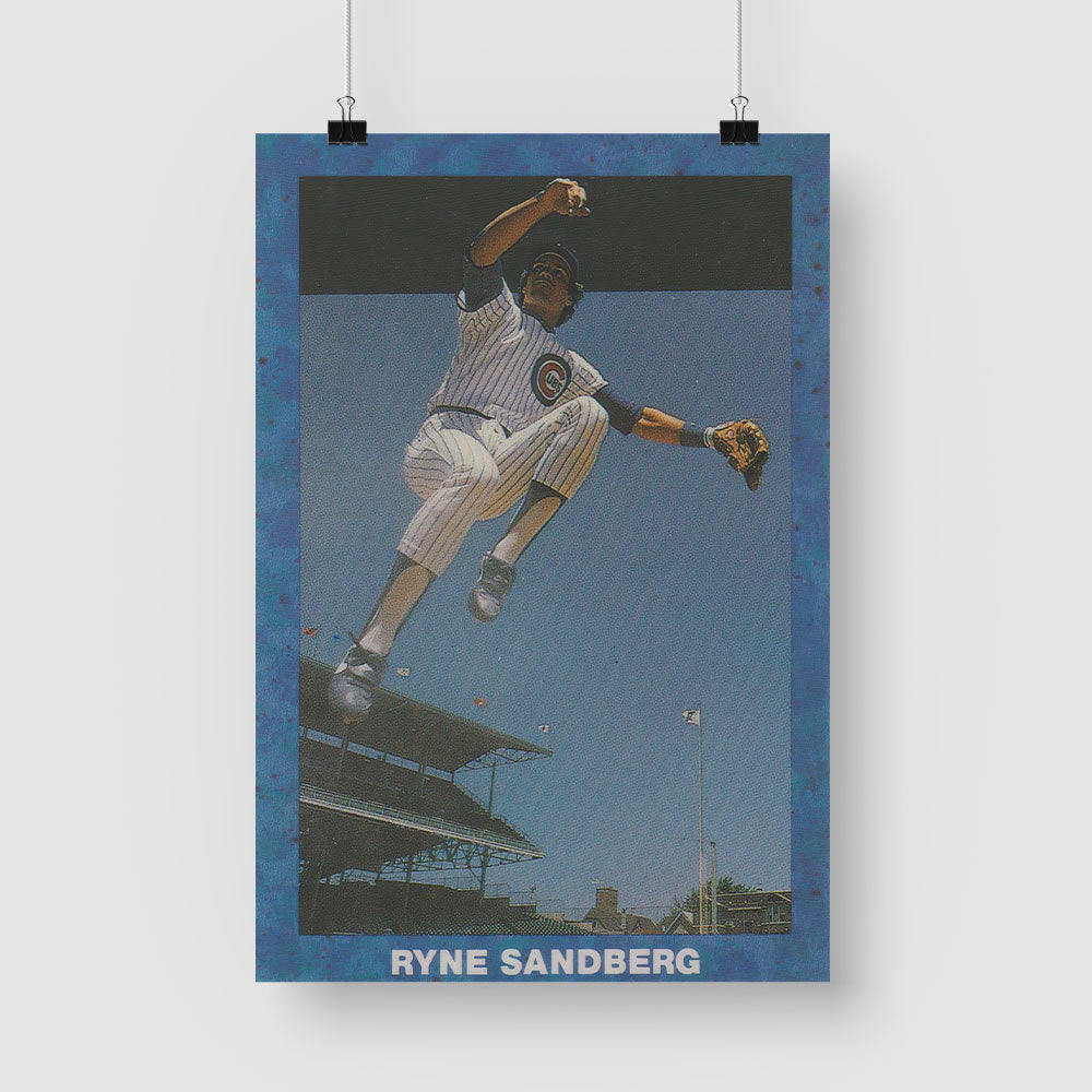 Chicago Cubs Ryne Sandberg Poster Unisex