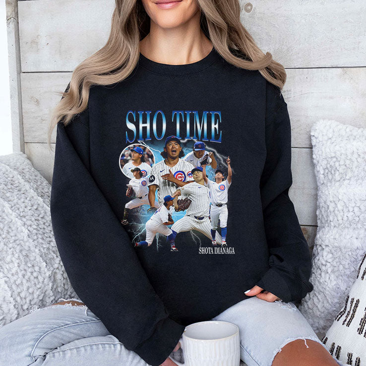 Chicago Cubs Shota Imanaga ‘Sho Time’ T Shirt Unisex