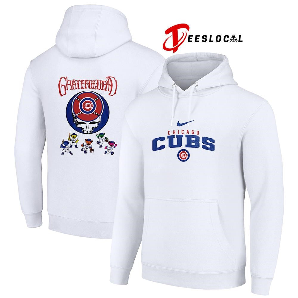Chicago Cubs x Grateful Dead bear mascot shirt Unisex
