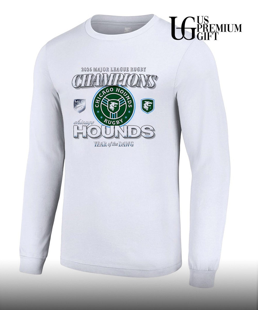 Chicago Hounds 2026 Major League Rugby Champions Year of the Dawg shirt Unisex