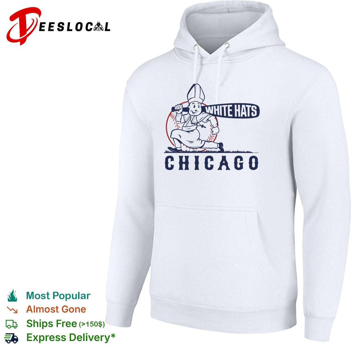 Chicago White Hats Baseball parody shirt Unisex