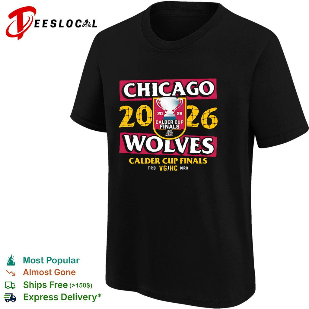 Chicago Wolves 2026 Calder Cup Finals Hockey shirt Unisex