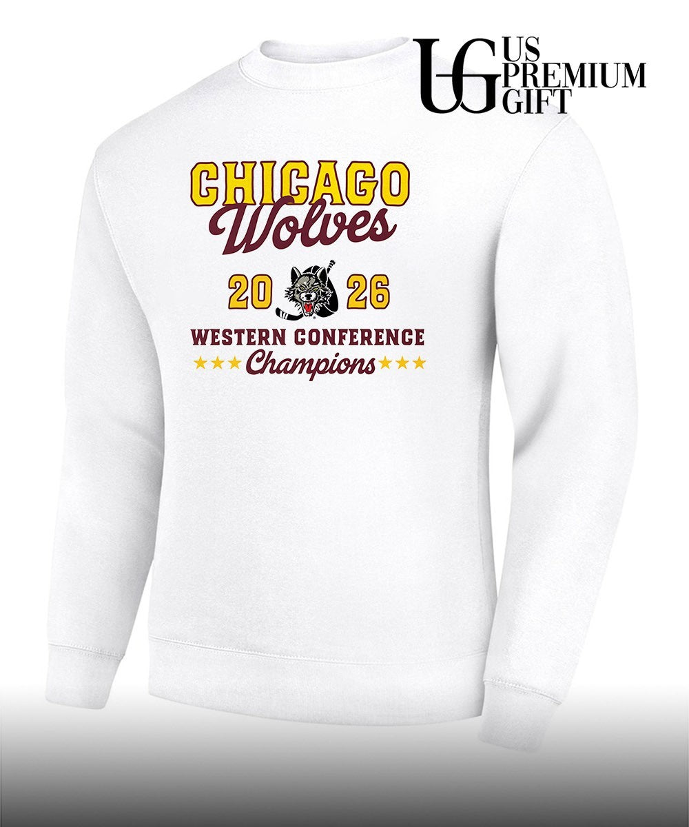 Chicago Wolves 2026 Western Conference Champions Unisex