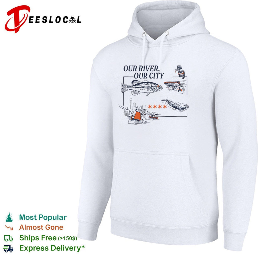 Chicago river wildlife our river our city shirt Unisex