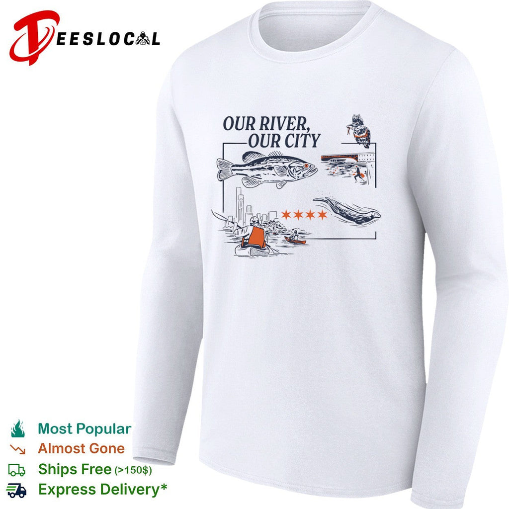 Chicago river wildlife our river our city shirt Unisex