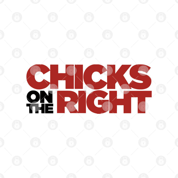 Chicks On The Right Ringer Tee Unisex