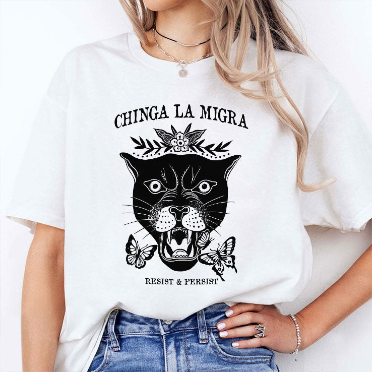 Chinga La Migra Abolish ICE Shirt Unisex