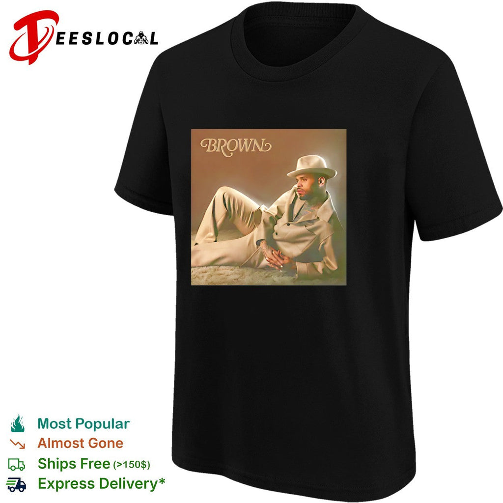 Chris Brown lying brown album shirt Unisex