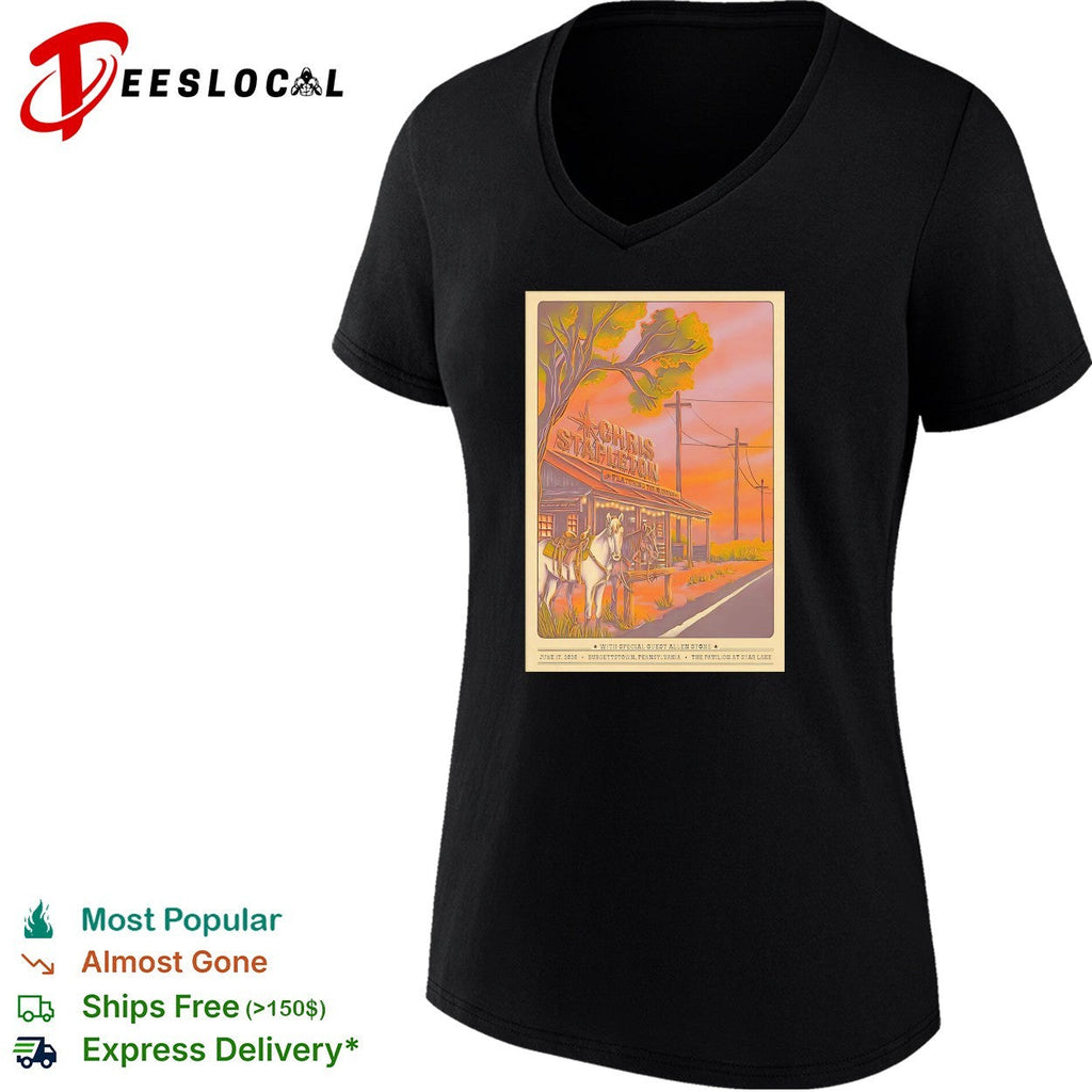 Chris Stapleton Featuring The Honchos All American Road Show Allen Stone shirt Unisex