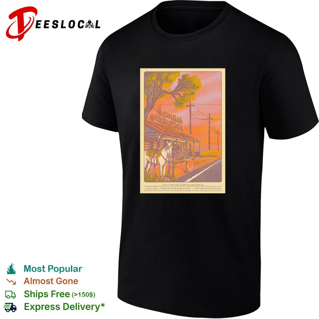Chris Stapleton Featuring The Honchos All American Road Show Allen Stone shirt Unisex