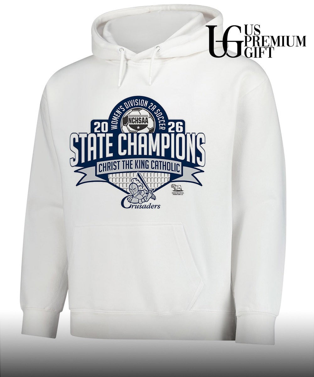 Christ The King Catholic NCHSAA Women’s 2A Soccer State Champions 2026 shirt Unisex